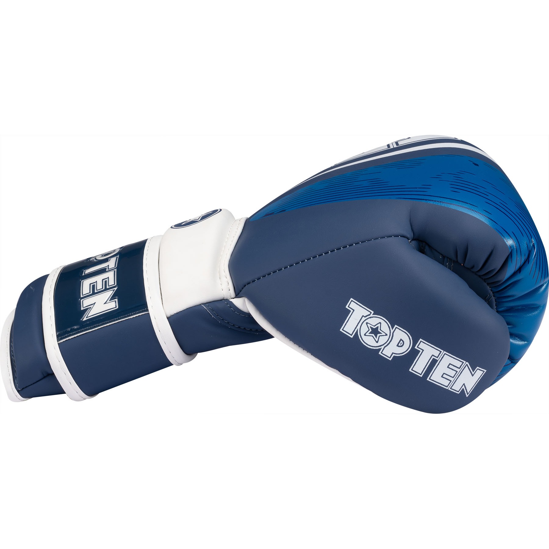 TOP TEN Bokshandschoen - WAKO NTB Marks - Blauw TOP TEN Bokshandschoen - WAKO NTB Marks - Blauw