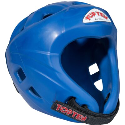 TOP TEN Hoofdbeschermer - Avantgarde WAKO Approved - Blauw TOP TEN Hoofdbeschermer - Avantgarde WAKO Approved - Blauw