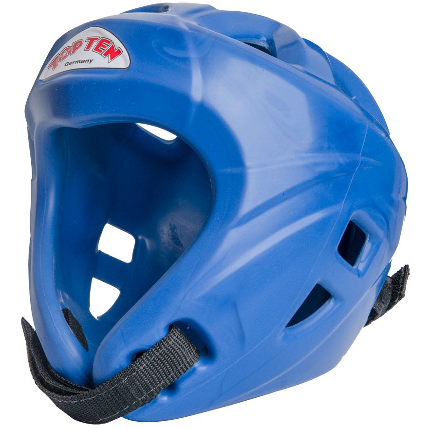 TOP TEN Hoofdbeschermer - Avantgarde WAKO Approved - Blauw TOP TEN Hoofdbeschermer - Avantgarde WAKO Approved - Blauw