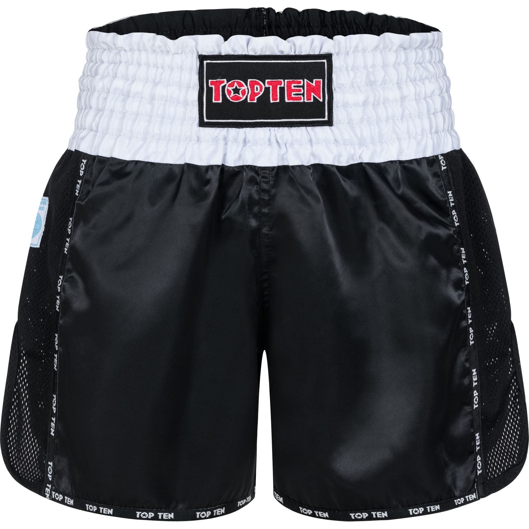 TOP TEN Kickboksbroekje - KicksOff WAKO - Zwart TOP TEN Kickboksbroekje - KicksOff WAKO - Zwart