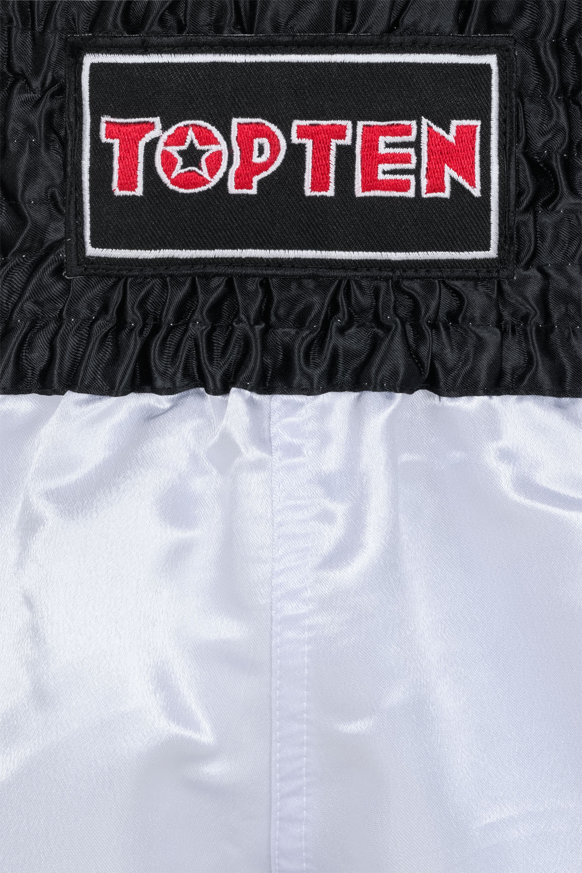 TOP TEN Thaiboks-broekje - KicksOff - Wit TOP TEN Thaiboks-broekje - KicksOff - Wit