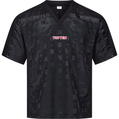 TOP TEN T-shirt - Mesh - Zwart TOP TEN T-shirt - Mesh - Zwart