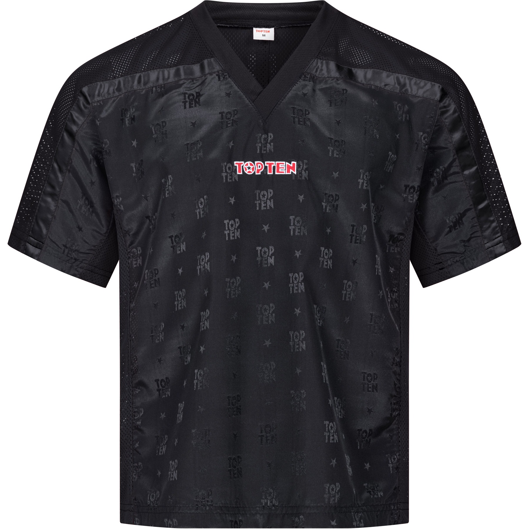 TOP TEN T-shirt - Mesh - Zwart / Roze TOP TEN T-shirt - Mesh - Zwart / Roze