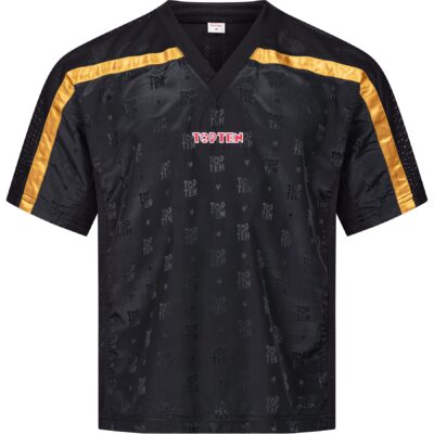 TOP TEN T-shirt - Mesh - Zwart / Goud TOP TEN T-shirt - Mesh - Zwart / Goud