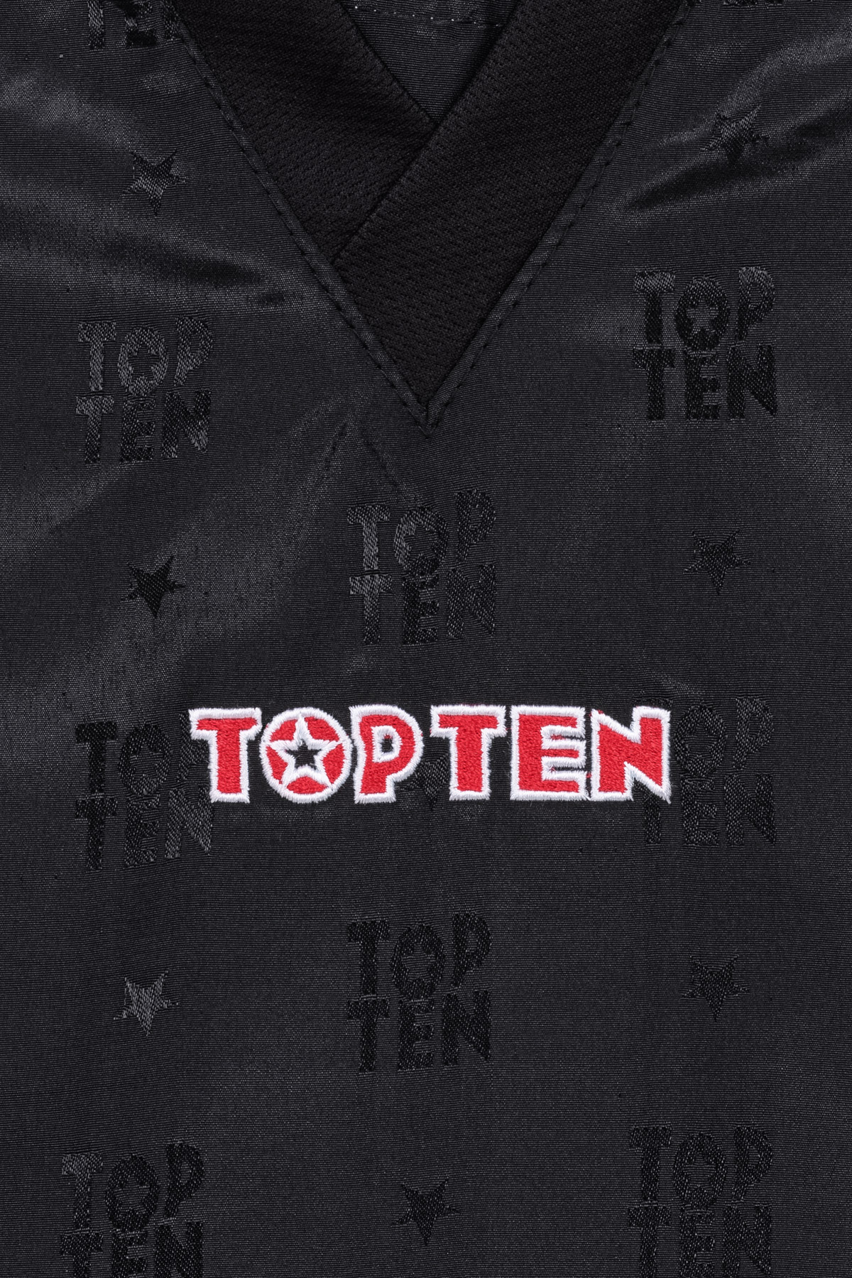 TOP TEN T-shirt - Mesh - Zwart / Geel TOP TEN T-shirt - Mesh - Zwart / Geel