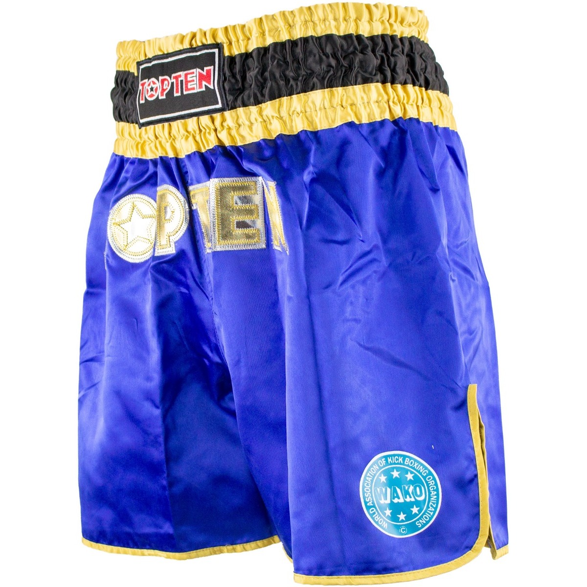 TOP TEN Kickboksbroekje - WAKO - Blauw TOP TEN Kickboksbroekje - WAKO - Blauw