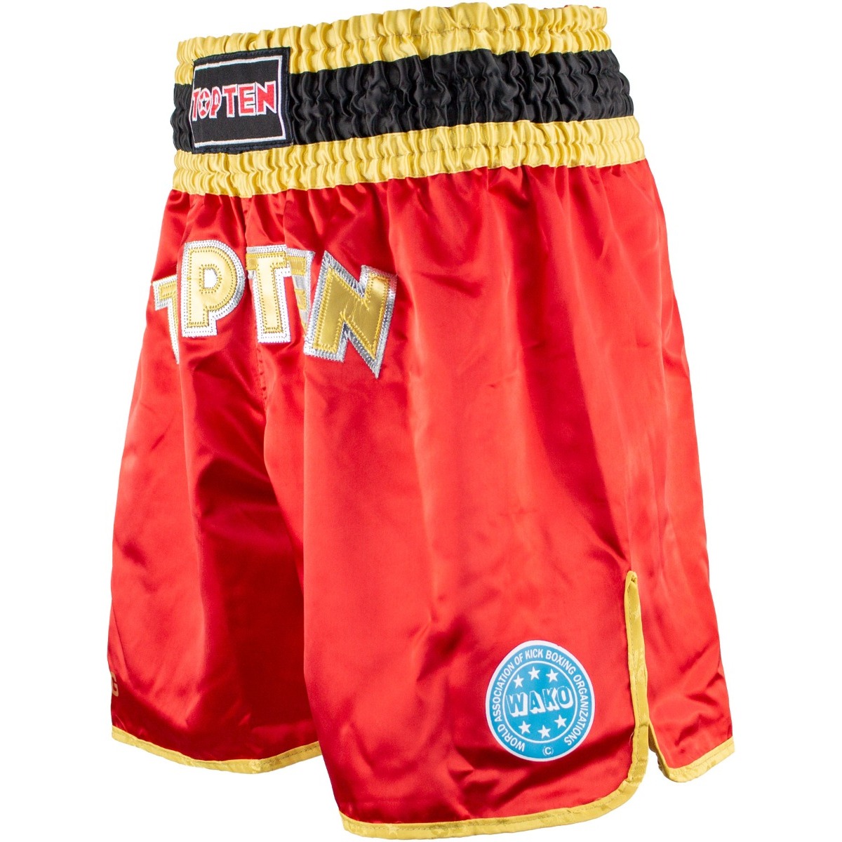 TOP TEN Point Fighting broek - WAKO - Rood TOP TEN Point Fighting broek - WAKO - Rood