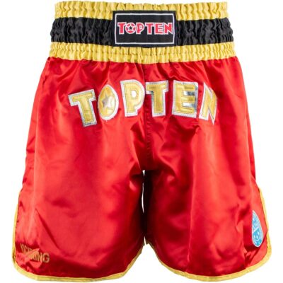 TOP TEN Point Fighting broek - WAKO - Rood TOP TEN Point Fighting broek - WAKO - Rood