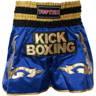 TOP TEN Point Fighting broek - WAKO Kickboxing - Blauw TOP TEN Point Fighting broek - WAKO Kickboxing - Blauw