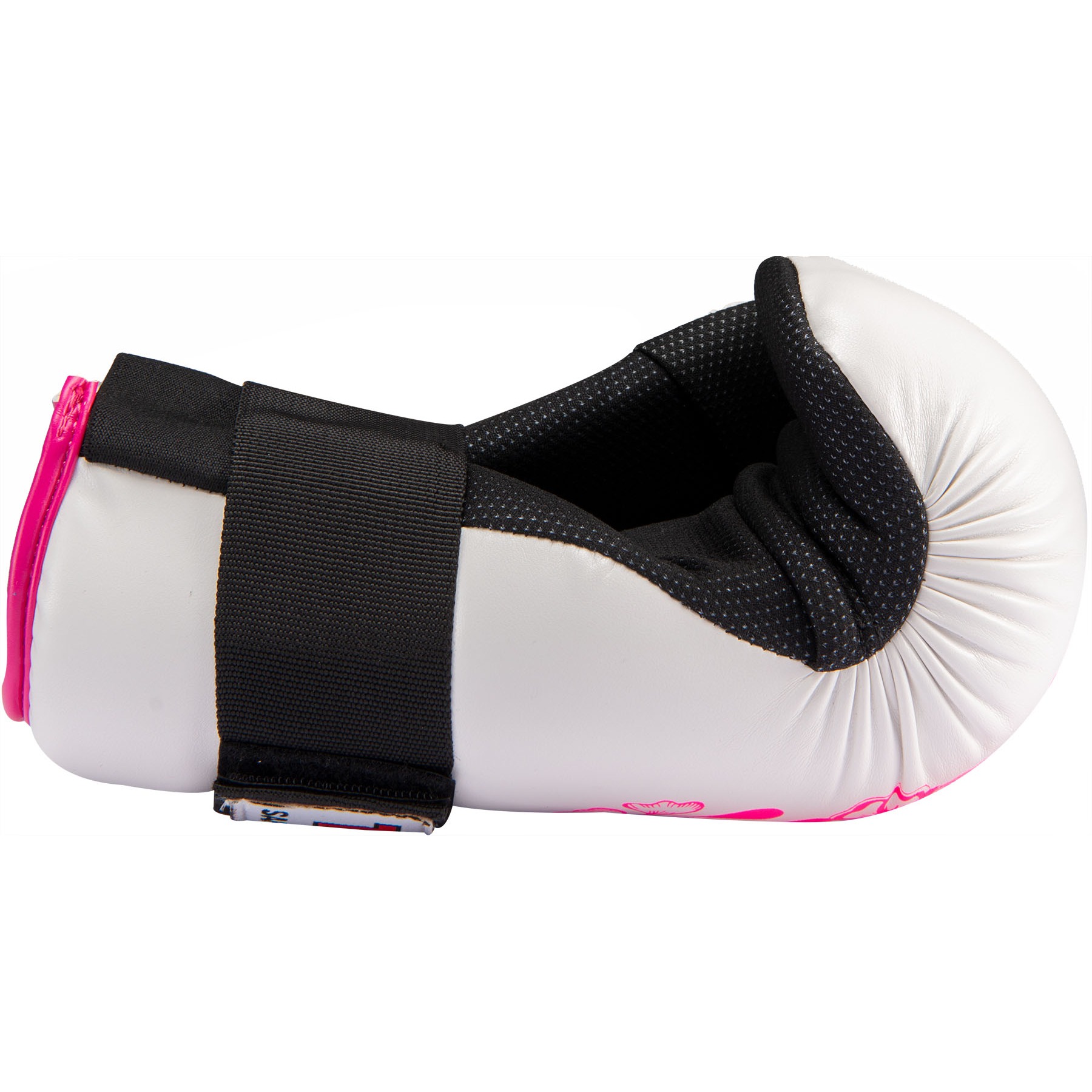 TOP TEN Point Fighting handschoenen - Flowers - Wit / Roze TOP TEN Point Fighting handschoenen - Flowers - Wit / Roze