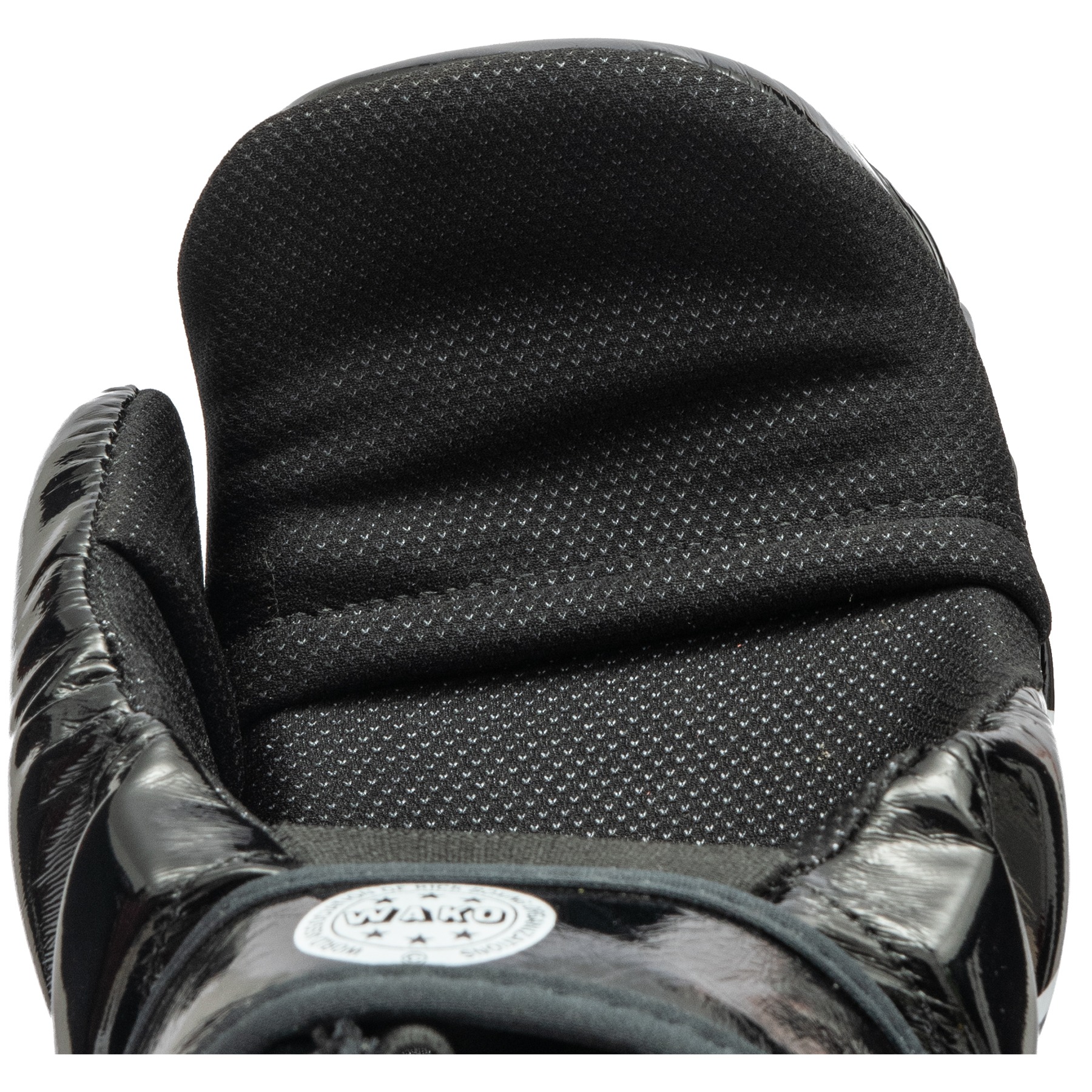 TOP TEN Point Fighting handschoenen - Glossy Block Star - Zwart / Wit TOP TEN Point Fighting handschoenen - Glossy Block Star - Zwart / Wit