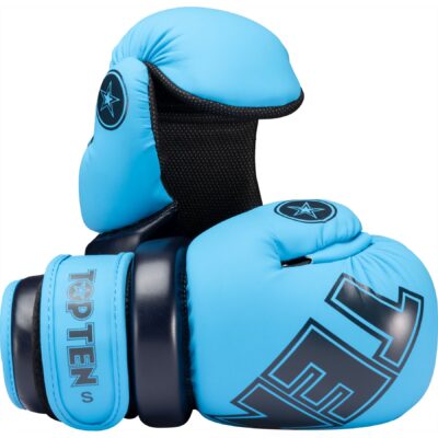 TOP TEN Point Fighting-handschoen - Glossy Block - Blauw