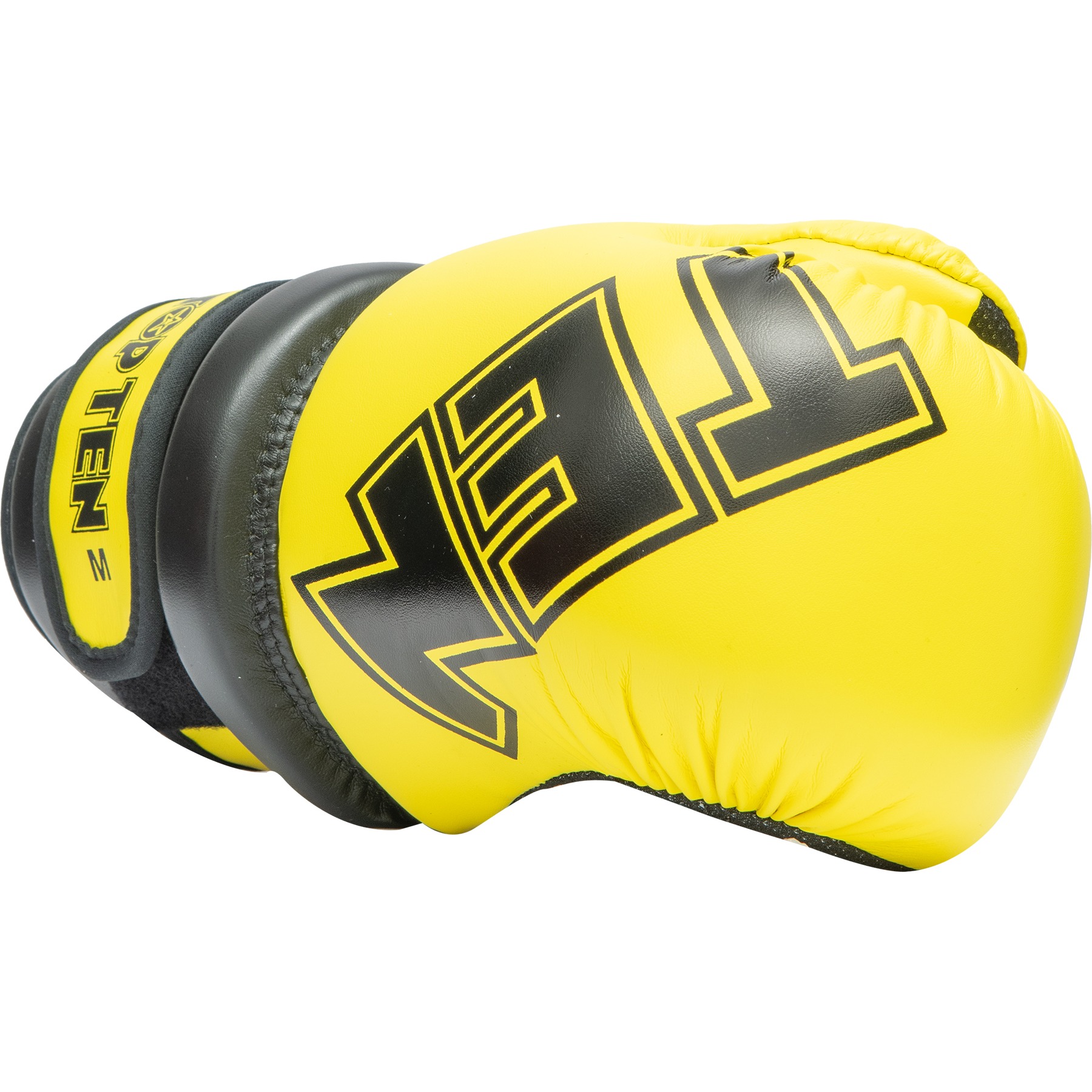 TOP TEN Pointfighting-handschoen - Glossy Block - Geel / Zwart TOP TEN Pointfighting-handschoen - Glossy Block - Geel / Zwart