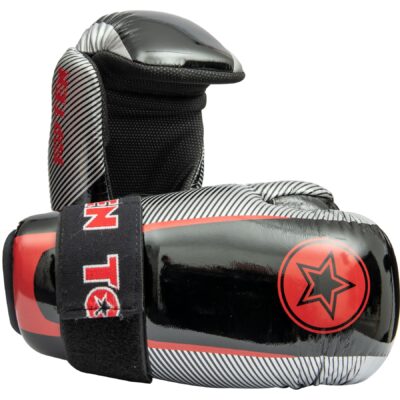 TOP TEN Pointfighting-handschoen - Star & Stripes - Zwart / Zilver TOP TEN Pointfighting-handschoen - Star & Stripes - Zwart / Zilver