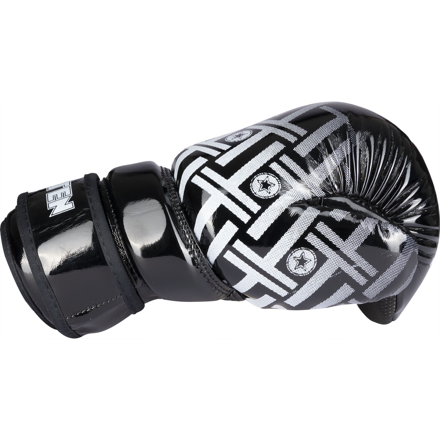 TOP TEN Point Fighting-handschoen - Glossy Block PRISM - Zwart TOP TEN Point Fighting-handschoen - Glossy Block PRISM - Zwart