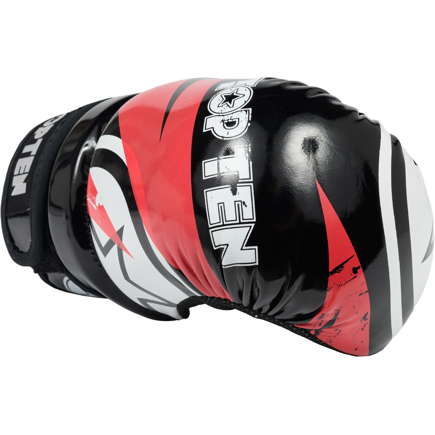 TOP TEN Point fighting handschoen - Urban Arts - Zwart / Rood TOP TEN Point fighting handschoen - Urban Arts - Zwart / Rood