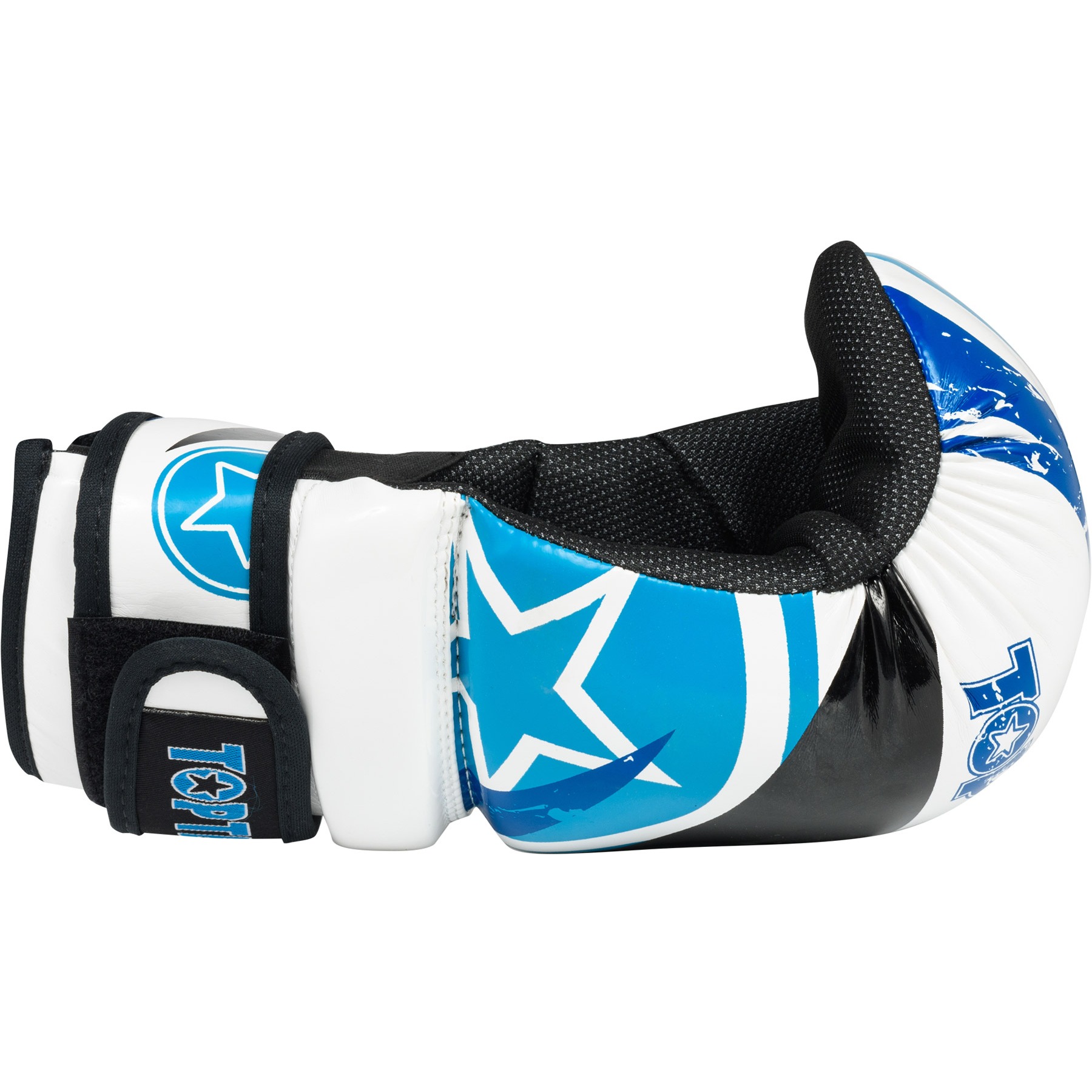 TOP TEN Point fighting handschoen - Urban Arts - Blauw / Wit TOP TEN Point fighting handschoen - Urban Arts - Blauw / Wit