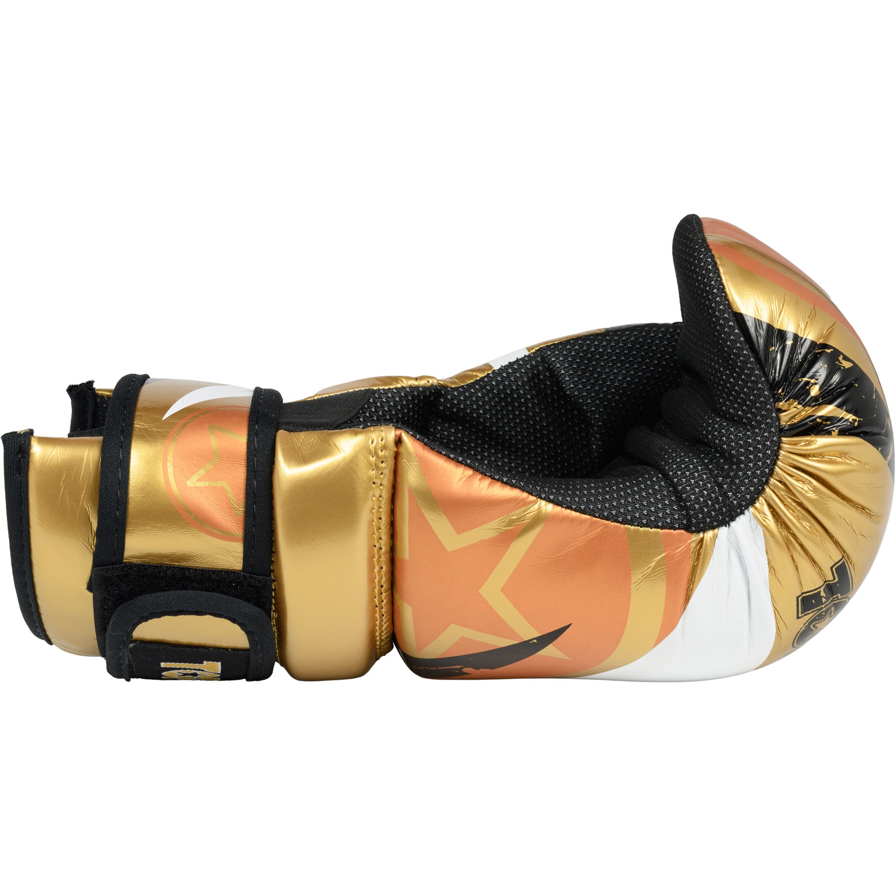 TOP TEN Point Fighting-handschoen - Urban Arts - Goud / Wit TOP TEN Point Fighting-handschoen - Urban Arts - Goud / Wit