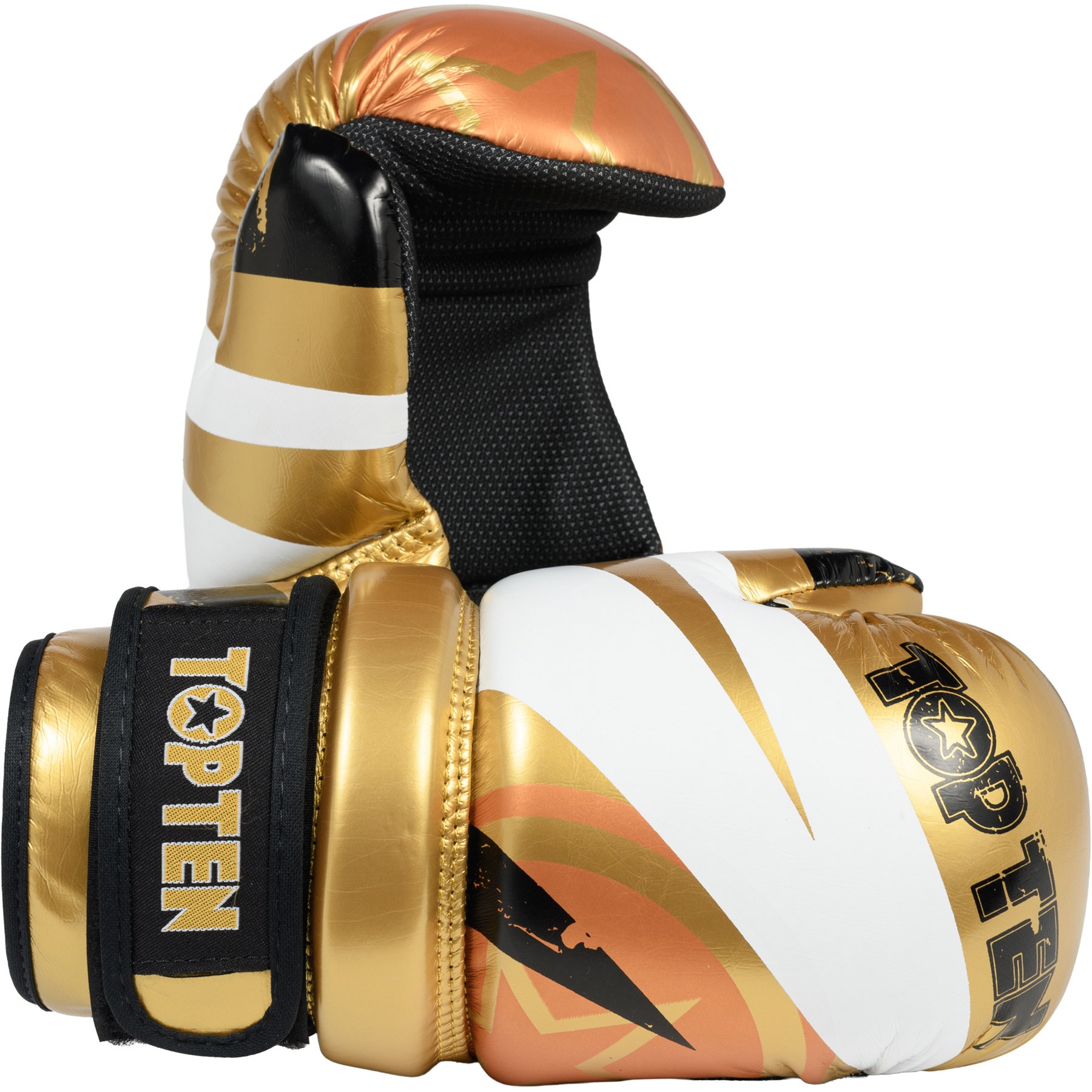 TOP TEN Point Fighting handschoen - Urban Arts - Groen / Wit TOP TEN Point Fighting handschoen - Urban Arts - Groen / Wit