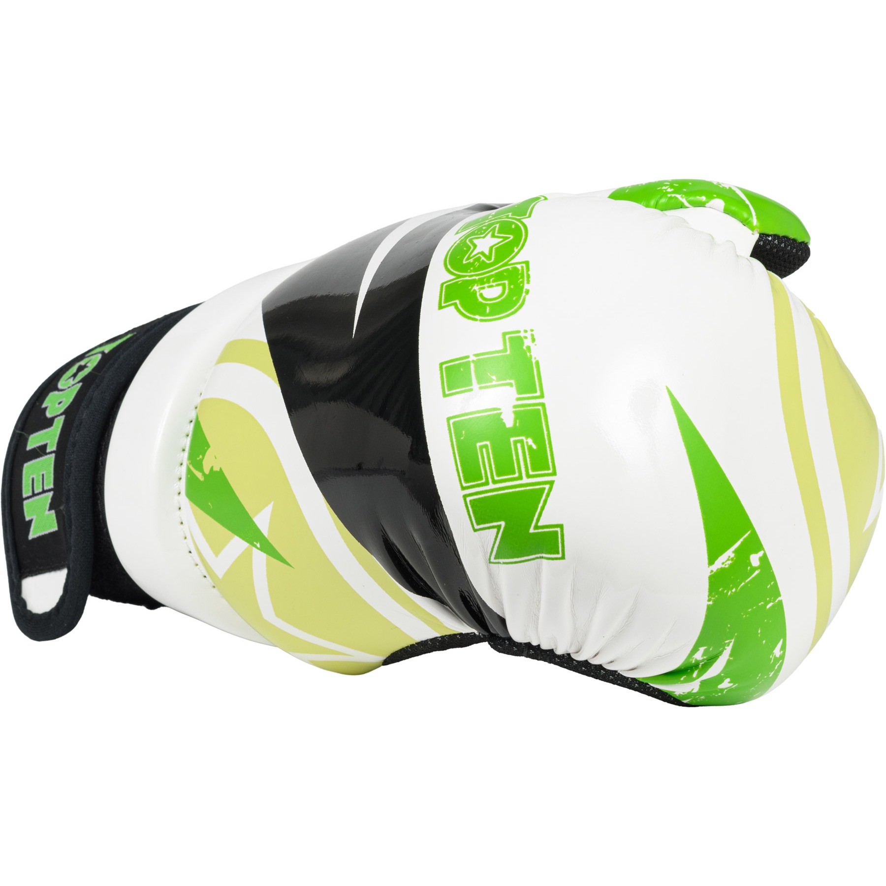 TOP TEN Point Fighting handschoen - Urban Arts - Groen / Wit TOP TEN Point Fighting handschoen - Urban Arts - Groen / Wit