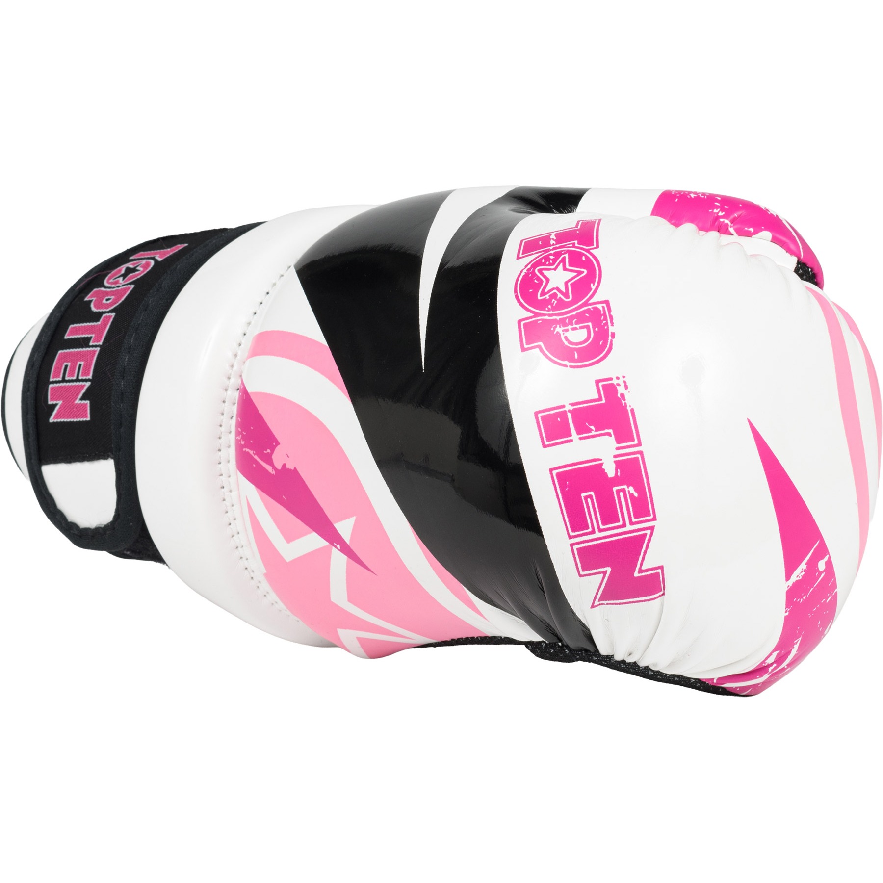 TOP TEN Point Fighting handschoen - Urban Arts - Roze / Wit TOP TEN Point Fighting handschoen - Urban Arts - Roze / Wit