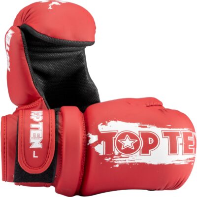 TOP TEN Point Fighting-handschoen - Power Ink - Rood
