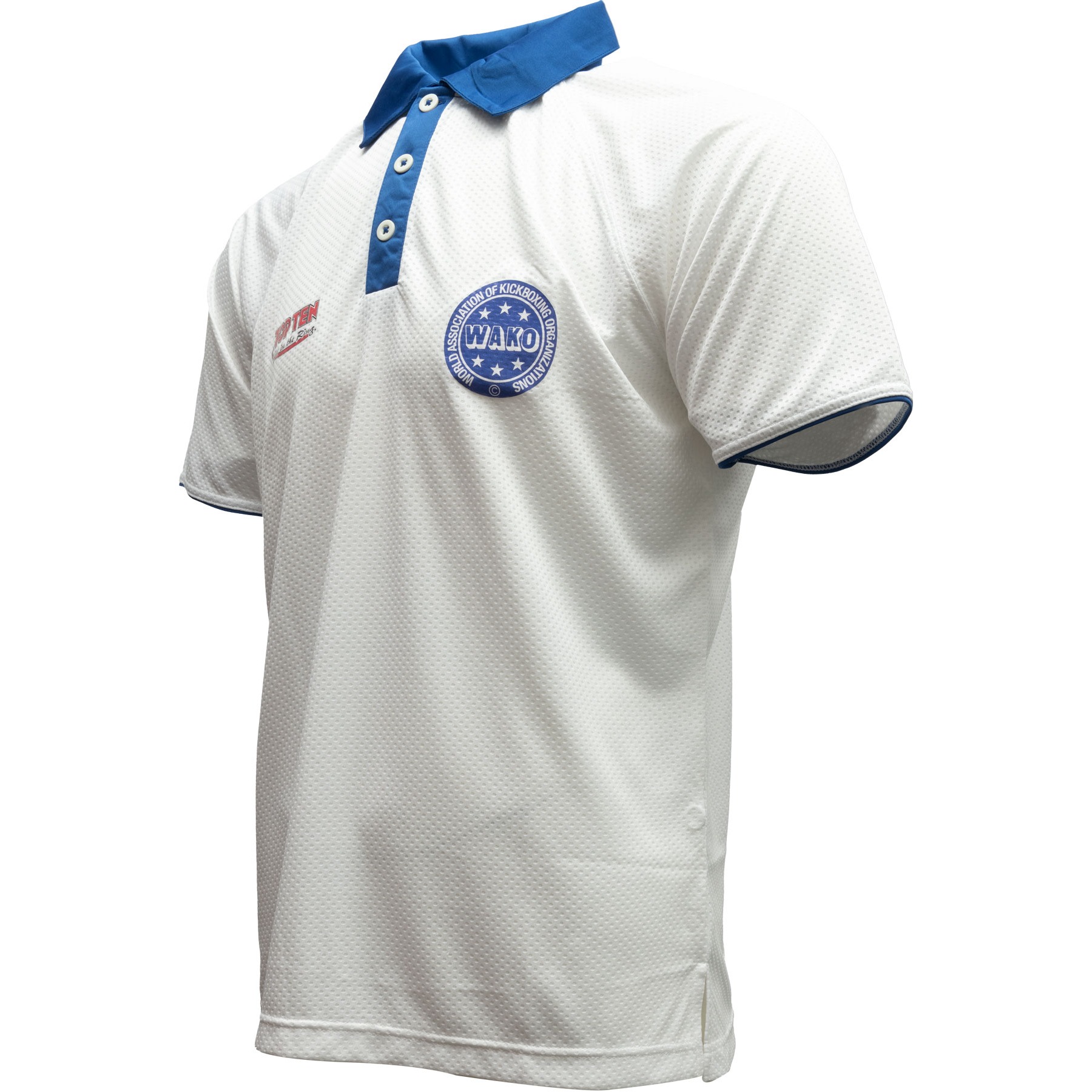TOP TEN Poloshirt - WAKO - Wit TOP TEN Poloshirt - WAKO - Wit