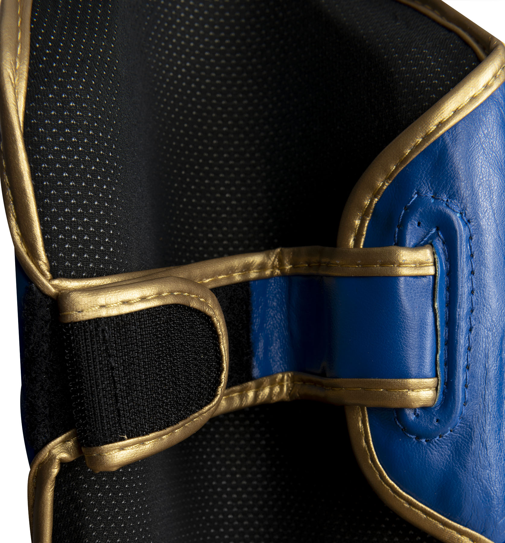 TOP TEN Scheen- en wreefbeschermer - Star Light WAKO - Blauw / Goud TOP TEN Scheen- en wreefbeschermer - Star Light WAKO - Blauw / Goud
