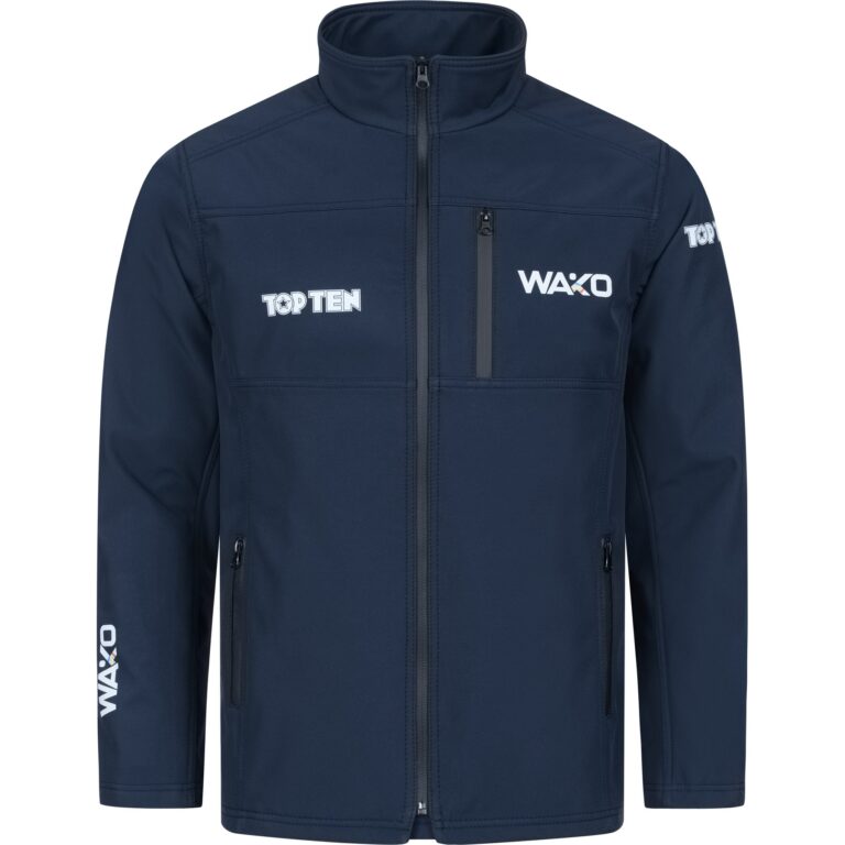 TOP TEN Softshelljas - WAKO Mission - Blauw