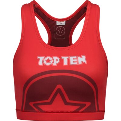 TOP TEN Sport BH - WAKO - Rood / Blauw
