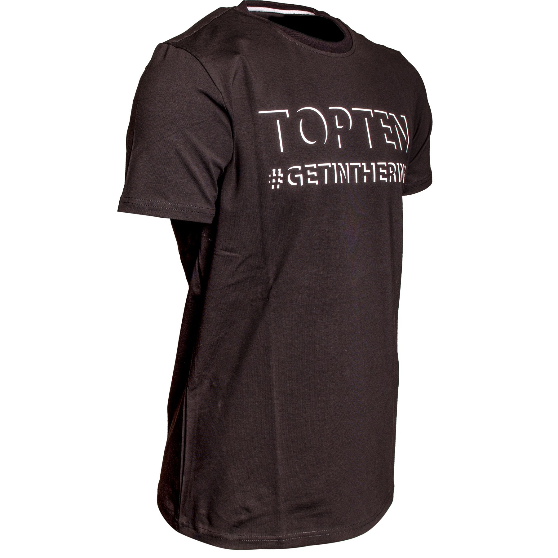 TOP TEN T-shirt - Shadow - Zwart TOP TEN T-shirt - Shadow - Zwart