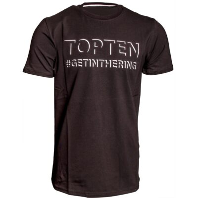 TOP TEN T-shirt - Shadow - Zwart