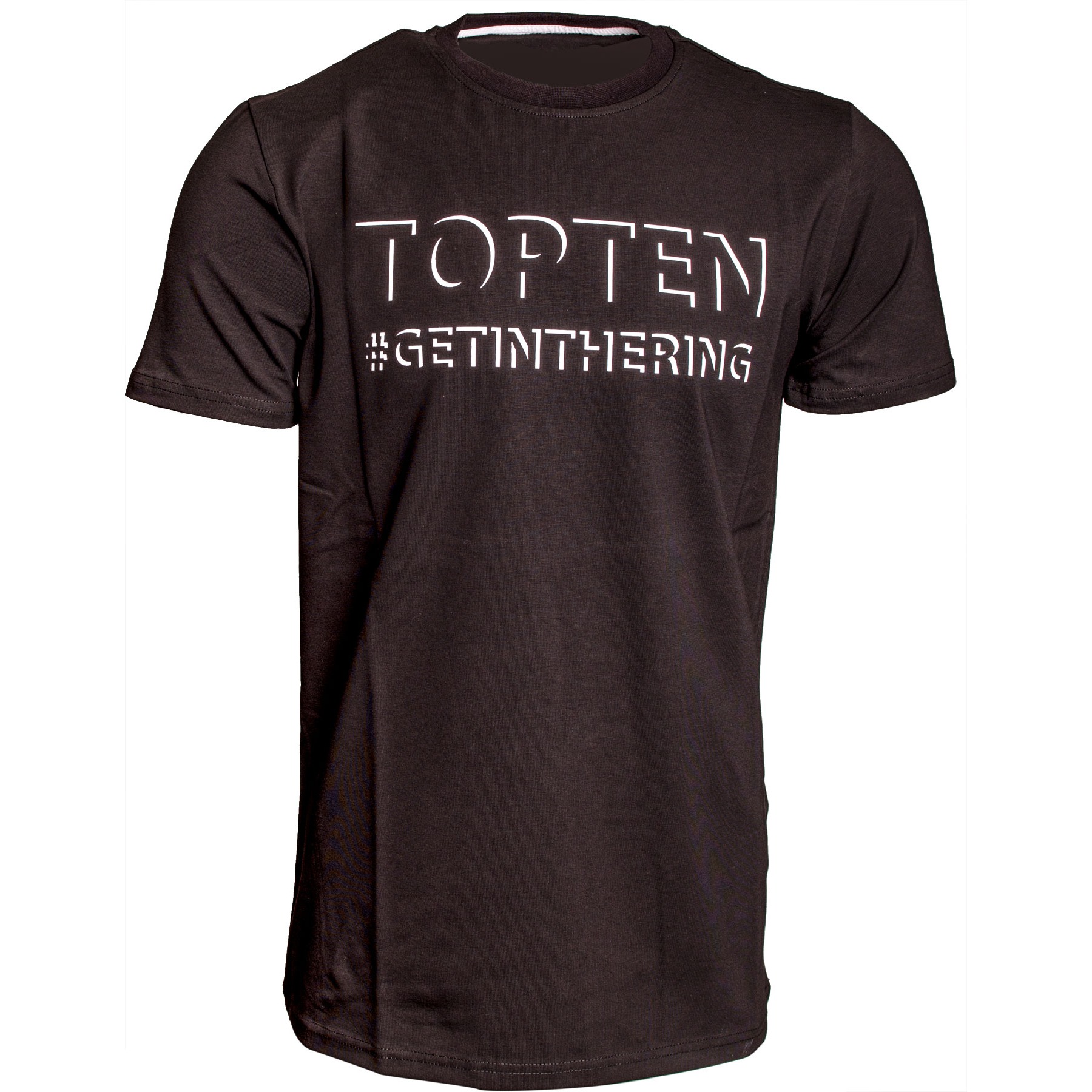 TOP TEN T-shirt - Shadow - Zwart TOP TEN T-shirt - Shadow - Zwart