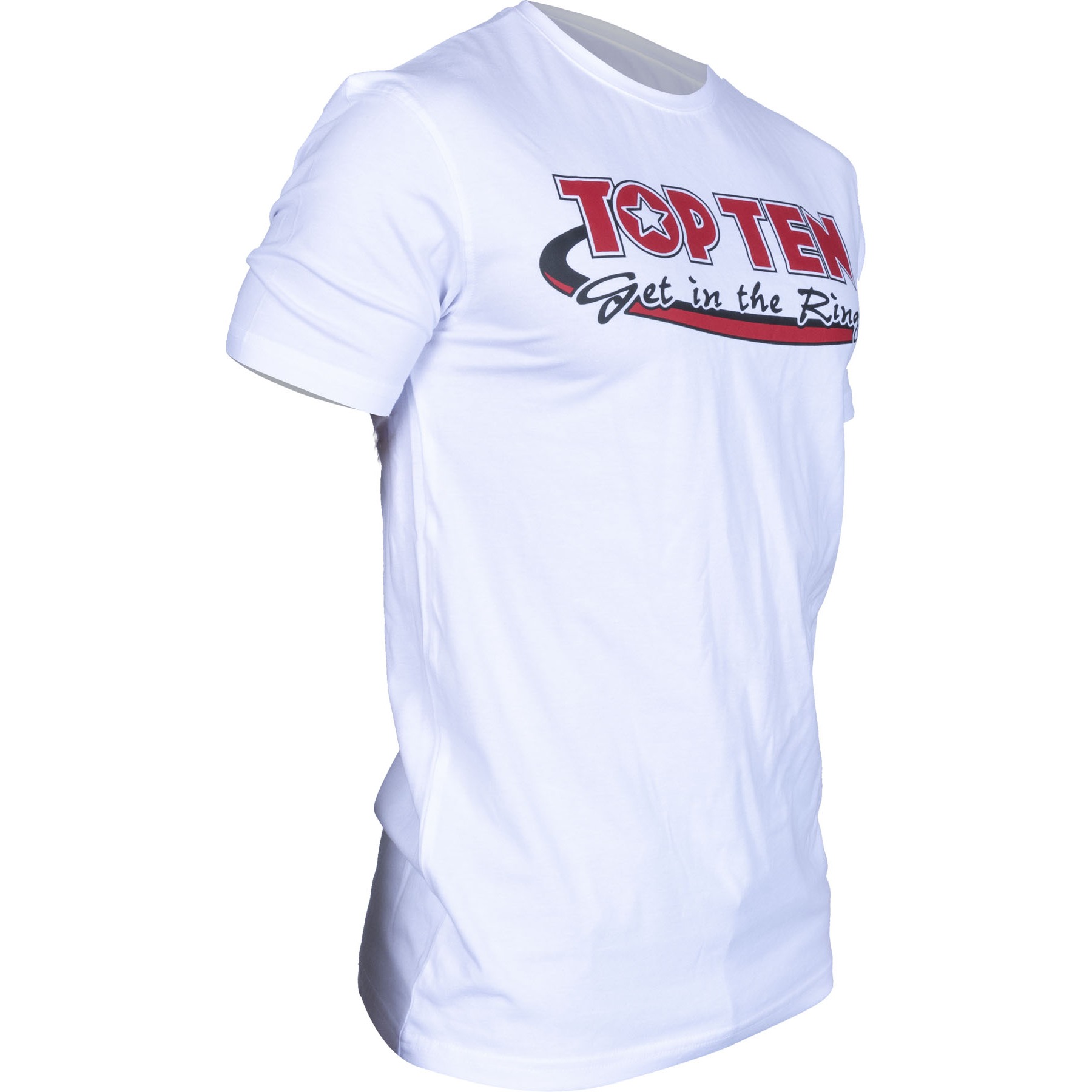 TOP TEN T-shirt - Get in the Ring - Wit TOP TEN T-shirt - Get in the Ring - Wit