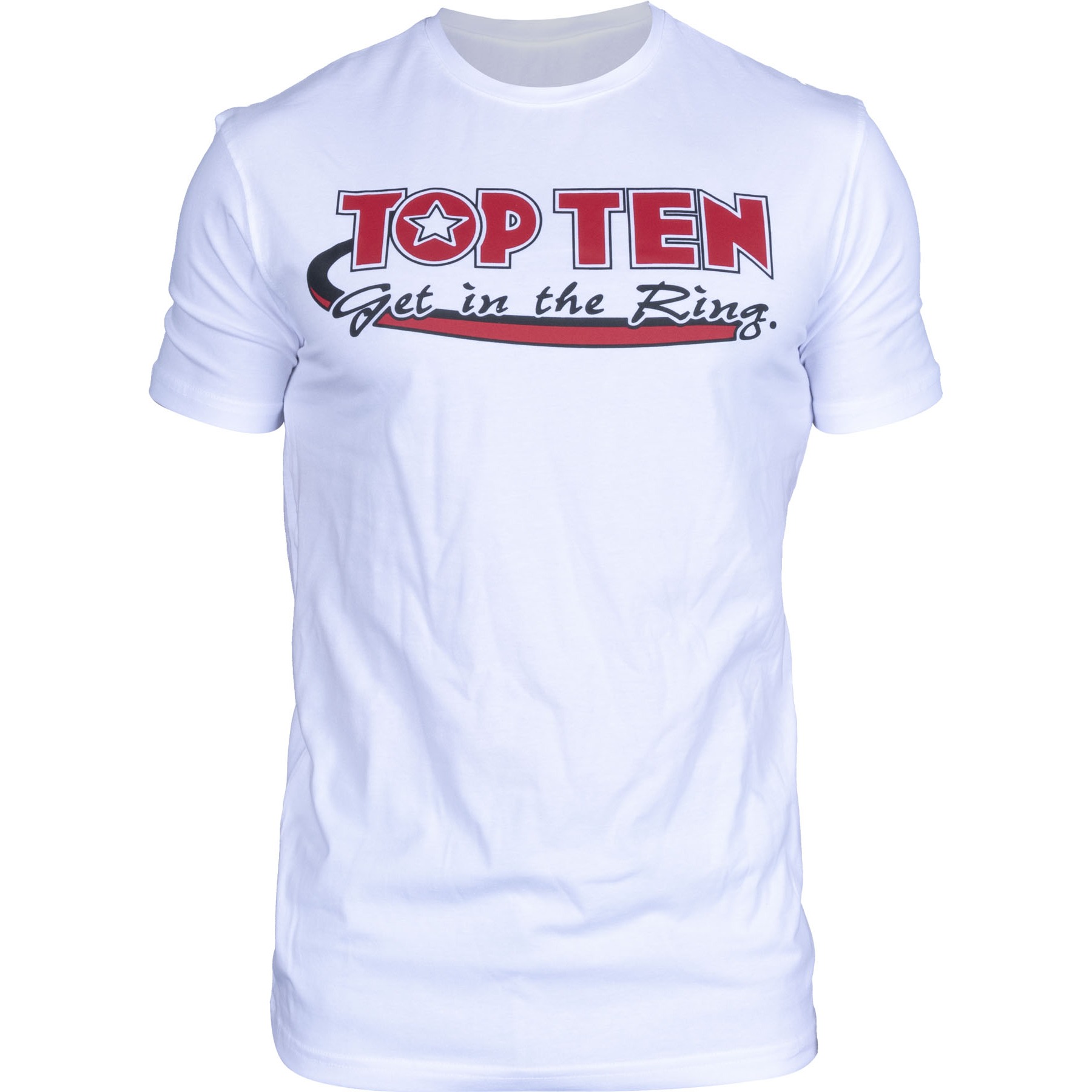 TOP TEN T-shirt - Athlete - Zwart / Goud TOP TEN T-shirt - Athlete - Zwart / Goud