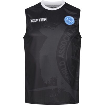 TOP TEN T-shirt - WAKO Kick light - Zwart TOP TEN T-shirt - WAKO Kick light - Zwart