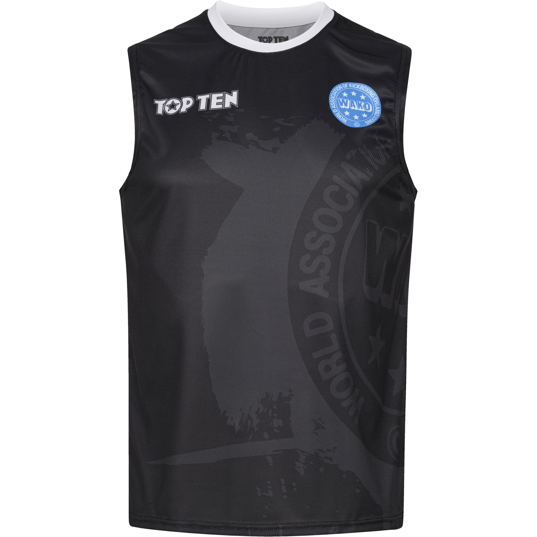 TOP TEN T-shirt - WAKO Kick Light - Blauw TOP TEN T-shirt - WAKO Kick Light - Blauw