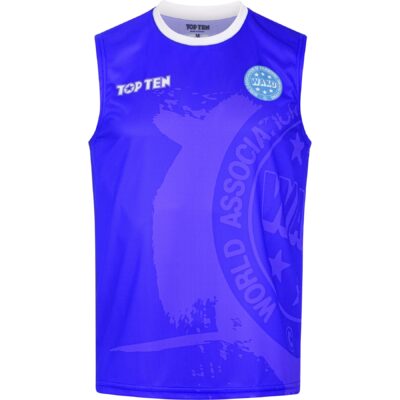 TOP TEN T-shirt - WAKO Kick Light - Blauw TOP TEN T-shirt - WAKO Kick Light - Blauw