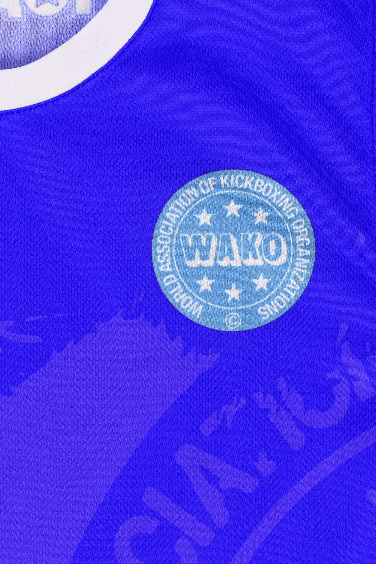 TOP TEN T-shirt - WAKO Kick Light - Blauw TOP TEN T-shirt - WAKO Kick Light - Blauw