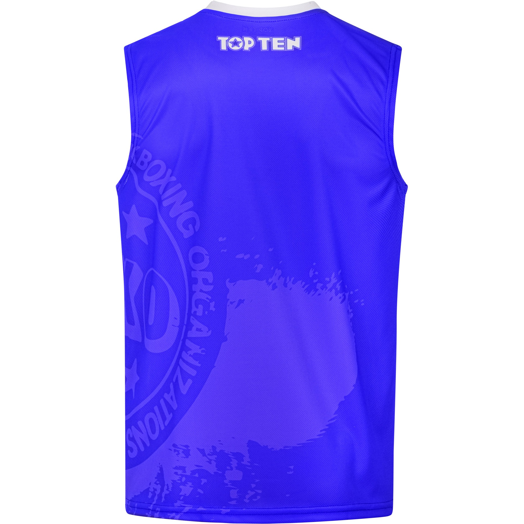 TOP TEN T-shirt - WAKO Kick Light - Blauw TOP TEN T-shirt - WAKO Kick Light - Blauw