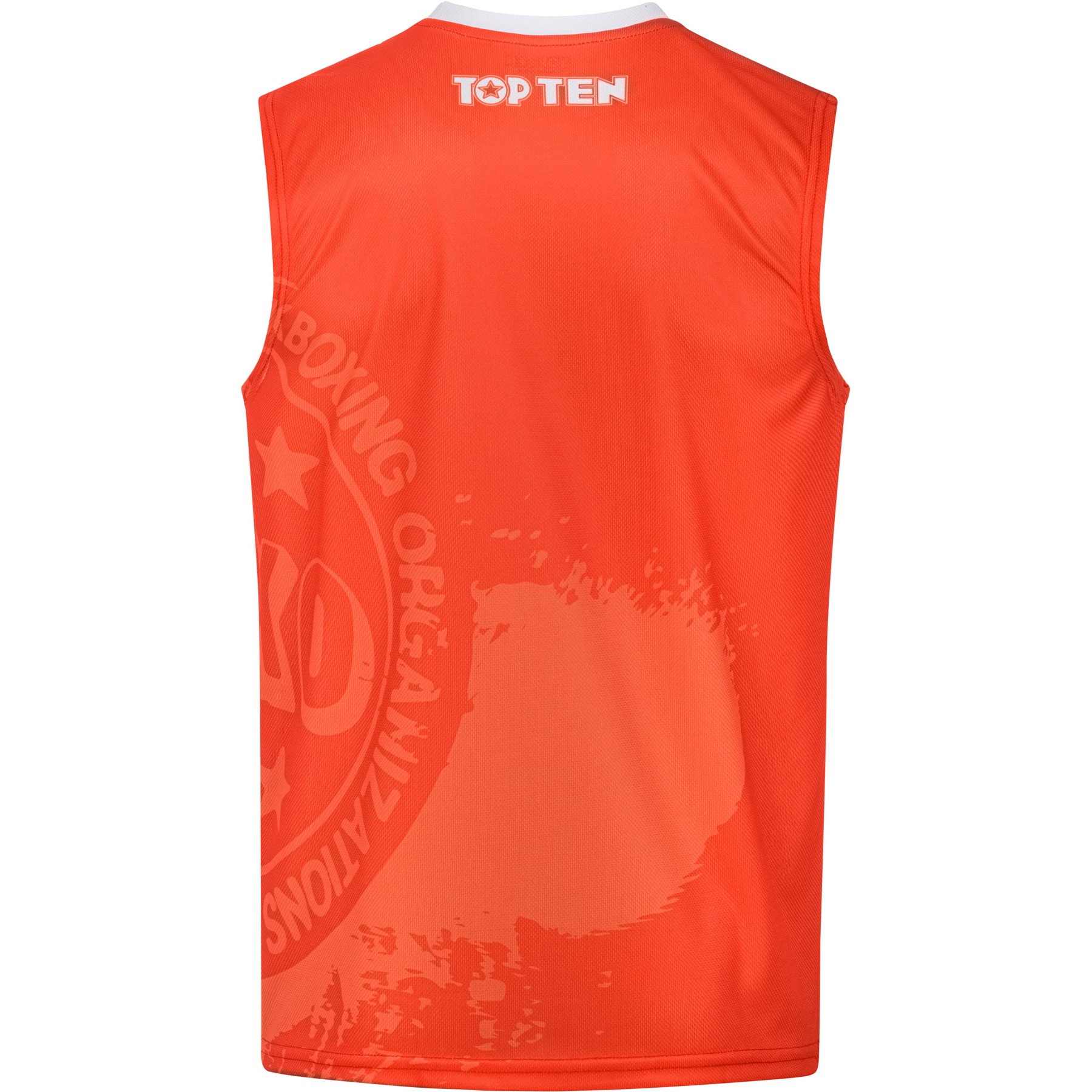 TOP TEN T-shirt - WAKO Kick Light - Rood TOP TEN T-shirt - WAKO Kick Light - Rood