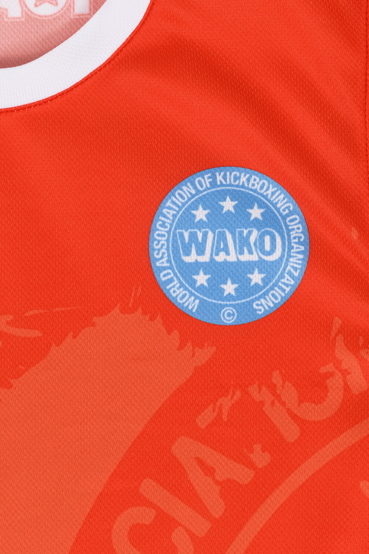 TOP TEN T-shirt - WAKO Kick Light - Rood TOP TEN T-shirt - WAKO Kick Light - Rood
