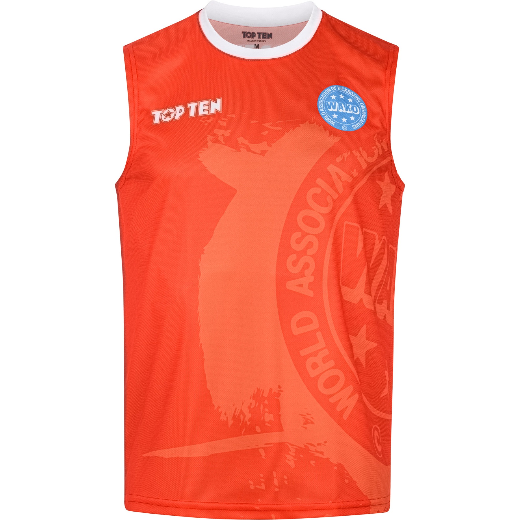 TOP TEN T-shirt - WAKO Kick Light - Blauw TOP TEN T-shirt - WAKO Kick Light - Blauw