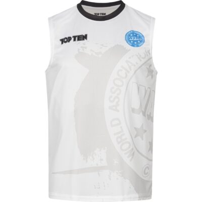 TOP TEN T-shirt - WAKO Kick Light - Wit TOP TEN T-shirt - WAKO Kick Light - Wit