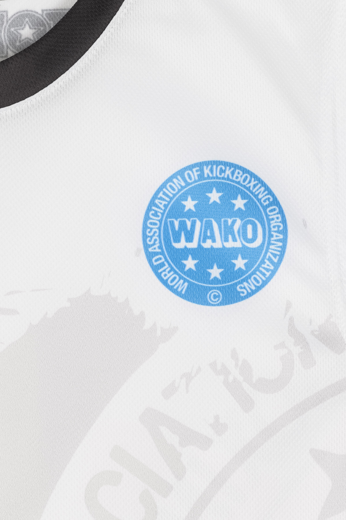 TOP TEN T-shirt - WAKO Kick Light - Wit TOP TEN T-shirt - WAKO Kick Light - Wit