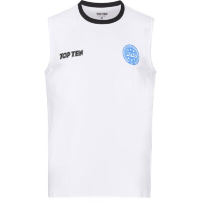 TOP TEN T-shirt - WAKO Kick Light - Wit TOP TEN T-shirt - WAKO Kick Light - Wit