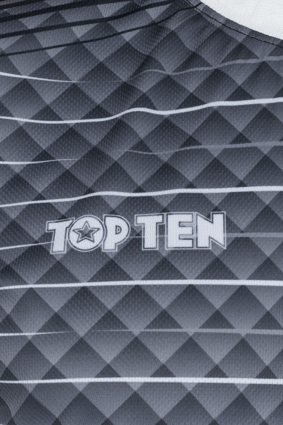 TOP TEN T-shirt - WAKO - Zwart TOP TEN T-shirt - WAKO - Zwart
