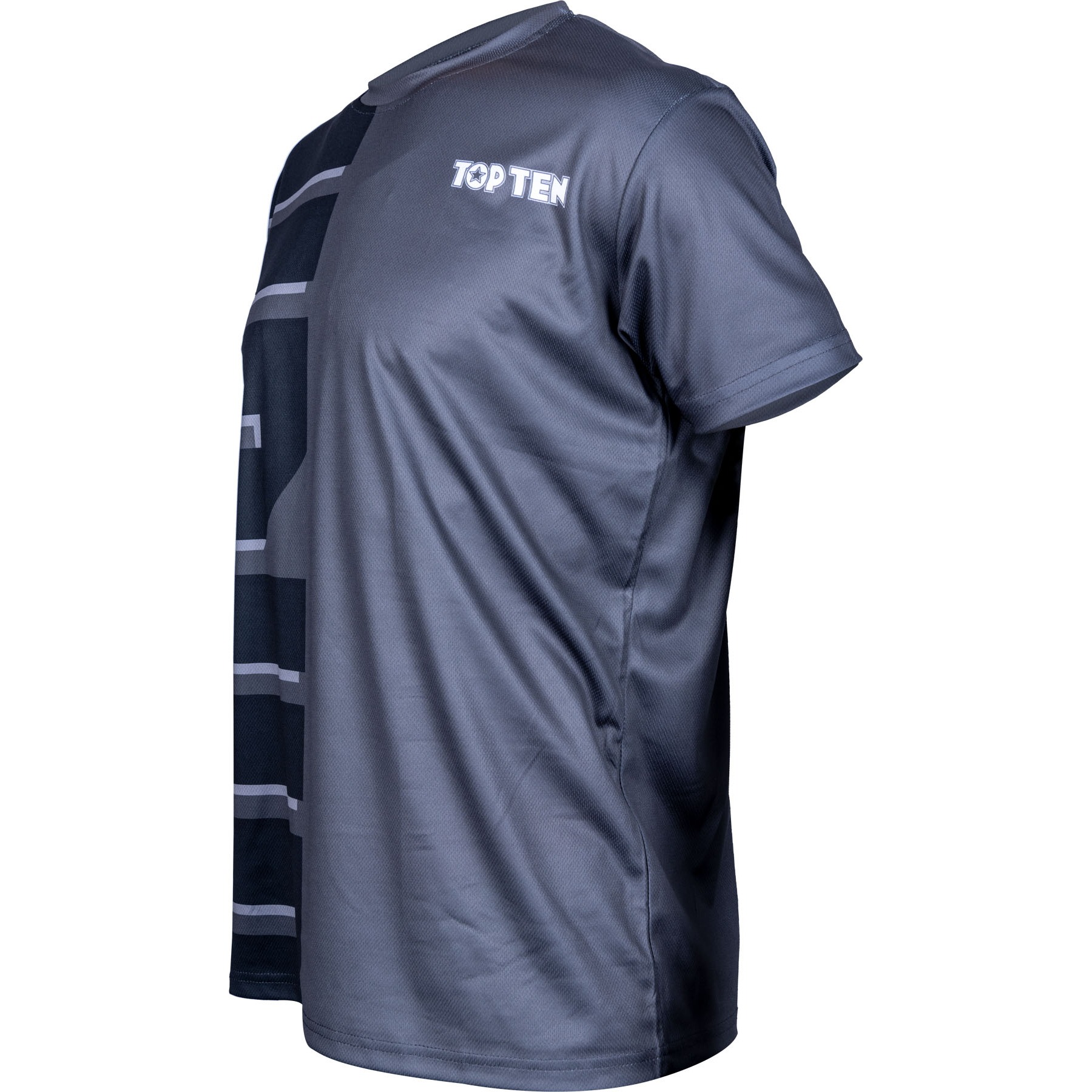 TOP TEN T-shirt - WAKO Pulse - Zwart TOP TEN T-shirt - WAKO Pulse - Zwart