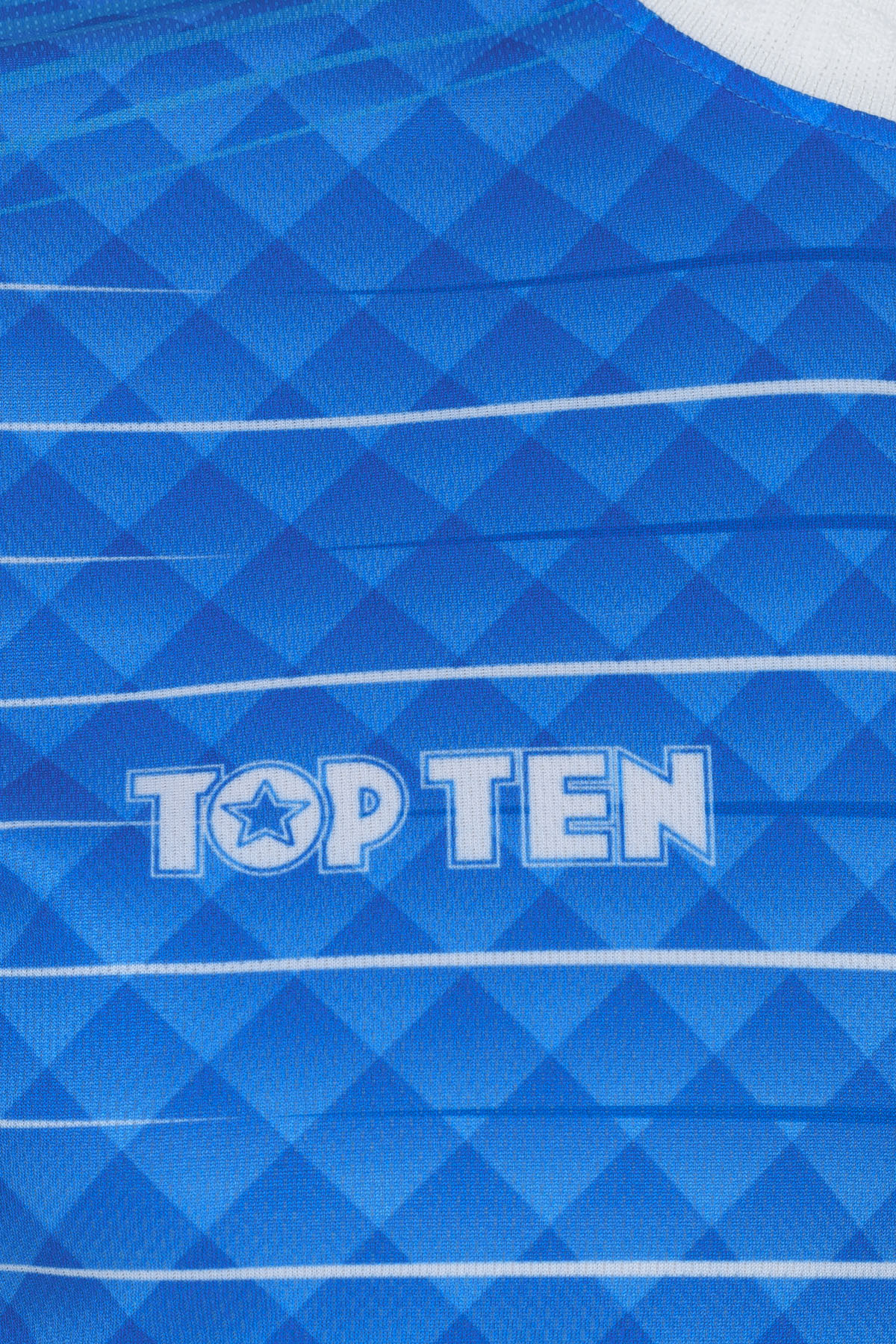 TOP TEN T-shirt - WAKO - Blauw TOP TEN T-shirt - WAKO - Blauw