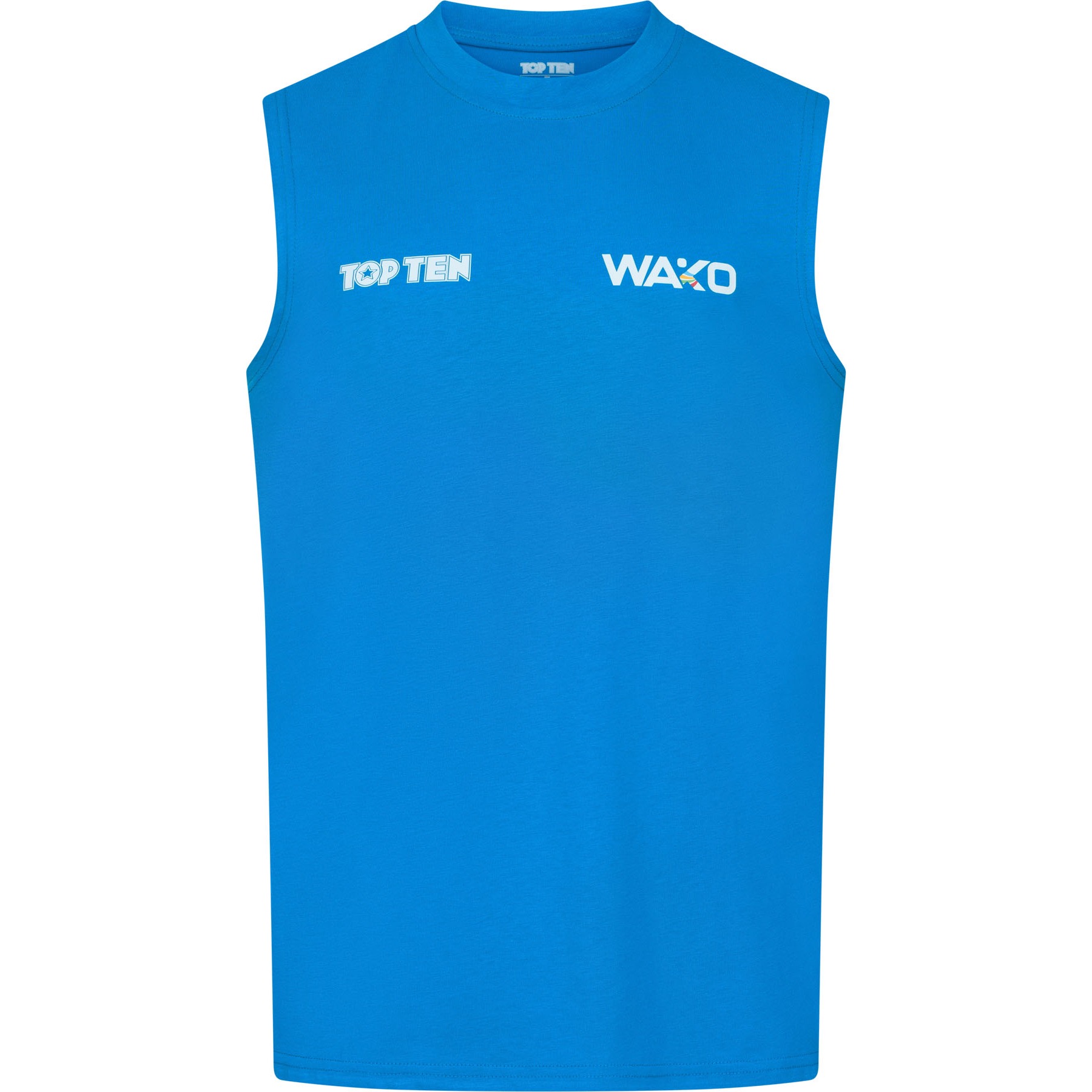 TOP TEN T-shirt - WAKO Kick Light - Blauw TOP TEN T-shirt - WAKO Kick Light - Blauw